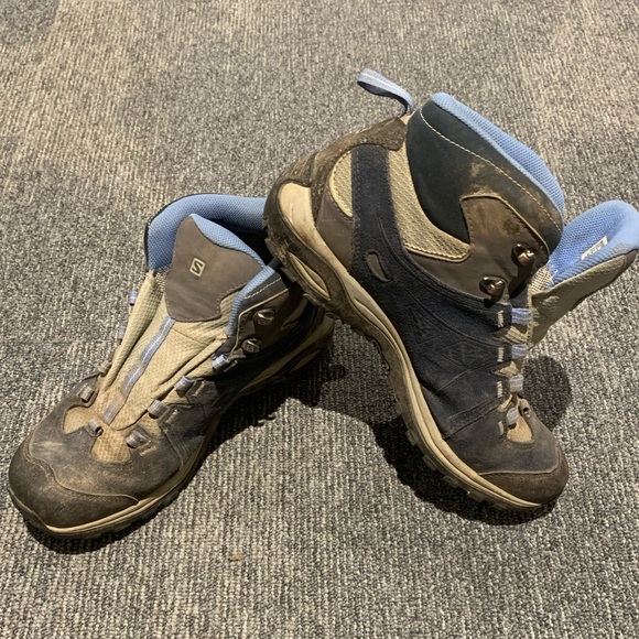 Women’s Salomon Ellipse 2 Mid LTR Goretex Trekker Hiking Boots - Picture 3 of 10